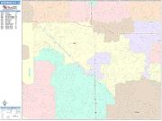 Westminster <br /> Wall Map <br /> Color Cast Style 2025 Map
