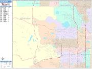 Arvada <br /> Wall Map <br /> Color Cast Style 2025 Map