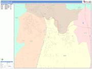 Castle Rock <br /> Wall Map <br /> Color Cast Style 2025 Map