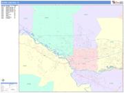 Grand Junction <br /> Wall Map <br /> Color Cast Style 2025 Map