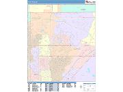 Thornton <br /> Wall Map <br /> Color Cast Style 2025 Map