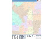 Westminster <br /> Wall Map <br /> Color Cast Style 2025 Map