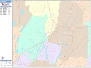 Hamden <br /> Wall Map <br /> Color Cast Style 2025 Map