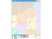 New Britain <br /> Wall Map <br /> Color Cast Style 2025 Map