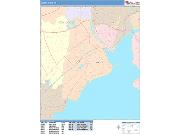 West Haven <br /> Wall Map <br /> Color Cast Style 2025 Map