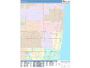 Boca Raton <br /> Wall Map <br /> Color Cast Style 2025 Map