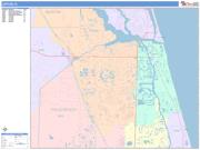 Jupiter <br /> Wall Map <br /> Color Cast Style 2025 Map