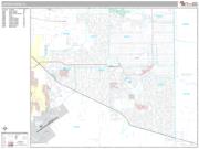 Lehigh Acres <br /> Wall Map <br /> Color Cast Style 2025 Map