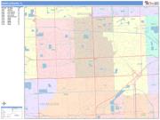 Miami Gardens <br /> Wall Map <br /> Color Cast Style 2025 Map