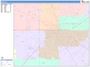 Ocala <br /> Wall Map <br /> Color Cast Style 2025 Map