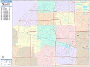 Plantation <br /> Wall Map <br /> Color Cast Style 2025 Map