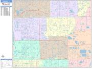 Tamarac <br /> Wall Map <br /> Color Cast Style 2025 Map