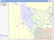 Weston <br /> Wall Map <br /> Color Cast Style 2025 Map