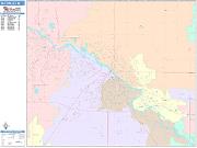 Waterloo <br /> Wall Map <br /> Color Cast Style 2025 Map