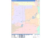 West Des Moines <br /> Wall Map <br /> Color Cast Style 2025 Map