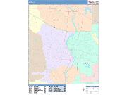 Elgin <br /> Wall Map <br /> Color Cast Style 2025 Map