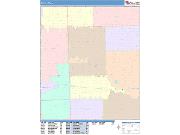 Oak Park <br /> Wall Map <br /> Color Cast Style 2025 Map