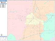 Anderson <br /> Wall Map <br /> Color Cast Style 2025 Map
