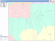 Greenwood <br /> Wall Map <br /> Color Cast Style 2025 Map