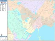 Lynn <br /> Wall Map <br /> Color Cast Style 2025 Map