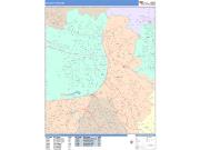 Ellicott City <br /> Wall Map <br /> Color Cast Style 2025 Map