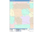 Farmington Hills <br /> Wall Map <br /> Color Cast Style 2025 Map