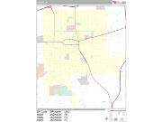Jackson <br /> Wall Map <br /> Color Cast Style 2025 Map
