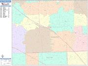 Southfield <br /> Wall Map <br /> Color Cast Style 2025 Map