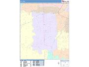 Taylor <br /> Wall Map <br /> Color Cast Style 2025 Map