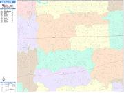 Westland <br /> Wall Map <br /> Color Cast Style 2025 Map