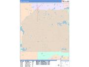 Apple Valley <br /> Wall Map <br /> Color Cast Style 2025 Map