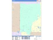 Blaine <br /> Wall Map <br /> Color Cast Style 2025 Map