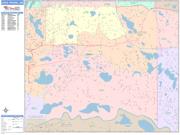 Eden Prairie <br /> Wall Map <br /> Color Cast Style 2025 Map
