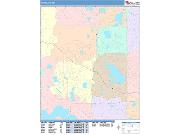 Plymouth <br /> Wall Map <br /> Color Cast Style 2025 Map