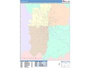 Rochester <br /> Wall Map <br /> Color Cast Style 2025 Map
