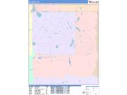 Woodbury <br /> Wall Map <br /> Color Cast Style 2025 Map