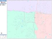Columbia <br /> Wall Map <br /> Color Cast Style 2025 Map