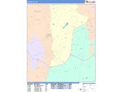 Chapel Hill <br /> Wall Map <br /> Color Cast Style 2025 Map