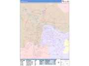 Greenville <br /> Wall Map <br /> Color Cast Style 2025 Map