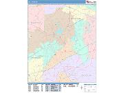 High Point <br /> Wall Map <br /> Color Cast Style 2025 Map