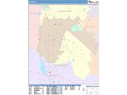 Vineland <br /> Wall Map <br /> Color Cast Style 2025 Map