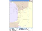 Carson City <br /> Wall Map <br /> Color Cast Style 2025 Map