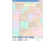 Paradise <br /> Wall Map <br /> Color Cast Style 2025 Map