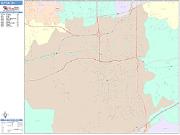 Elyria <br /> Wall Map <br /> Color Cast Style 2025 Map