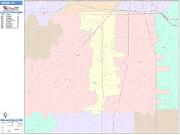 Parma <br /> Wall Map <br /> Color Cast Style 2025 Map