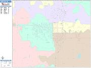 Lawton <br /> Wall Map <br /> Color Cast Style 2025 Map