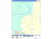 Albany <br /> Wall Map <br /> Color Cast Style 2025 Map