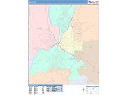 Salem <br /> Wall Map <br /> Color Cast Style 2025 Map