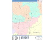 Bethlehem <br /> Wall Map <br /> Color Cast Style 2025 Map