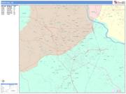 Rock Hill <br /> Wall Map <br /> Color Cast Style 2026 Map